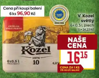 Billa V. Kozel světlý nabídka