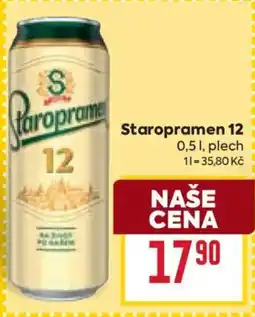 Billa Staropramen 12 nabídka