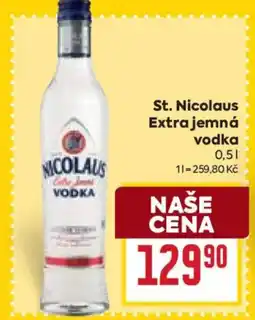Billa St. Nicolaus Extra jemná vodka nabídka