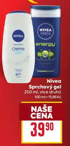 Billa Nivea Sprchový gel nabídka