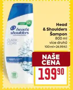 Billa Head & Shoulders Šampon nabídka