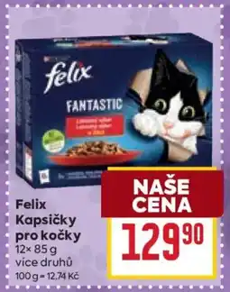 Billa Felix Kapsičky pro kočky nabídka