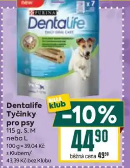 Billa Dentalife Tyčinky pro psy nabídka