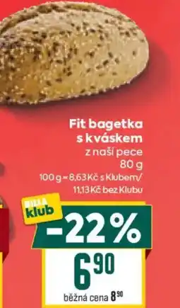 Billa Fit bagetka s kváskem nabídka