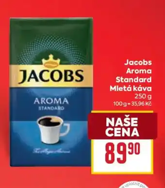 Billa Jacobs Aroma Standard Mletá káva nabídka