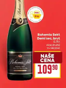 Billa Bohemia Sekt Demi sec, brut nabídka