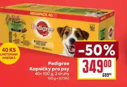 Billa Pedigree Kapsičky pro psy nabídka