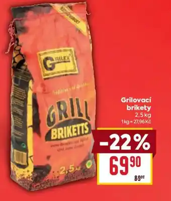 Billa Grilovací brikety nabídka