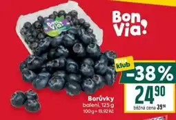 Billa Borůvky nabídka