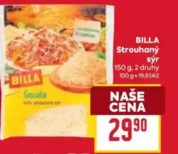 Billa BILLA Strouhaný sýr nabídka