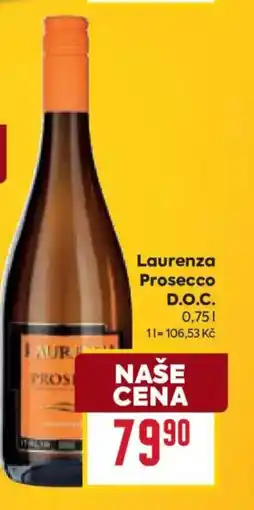 Billa Laurenza Prosecco D.O.C nabídka