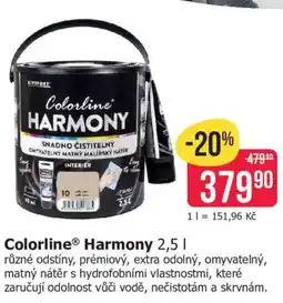 Teta Colorline® Harmony nabídka