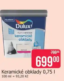 Teta Dulux Rychlá renovace Keramické obklady nabídka