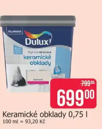 Dulux Rychlá renovace Keramické obklady