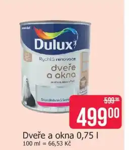 Teta Dulux Rychlá renovace Dveře a okna nabídka