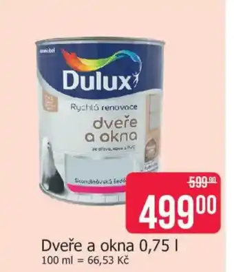 Dulux Rychlá renovace Dveře a okna