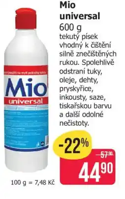 Teta Mio universal nabídka