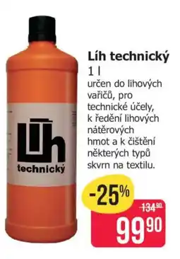 Teta Líh technický nabídka