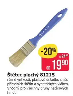 Teta Štětec plochý 81215 nabídka