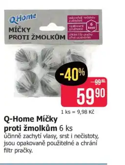 Teta Q-Home Míčky proti žmolkům nabídka