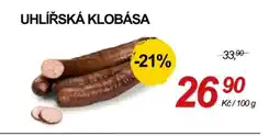 ZEMAN Uhlířská klobása nabídka