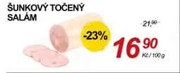 ZEMAN Šunkový točený salám nabídka