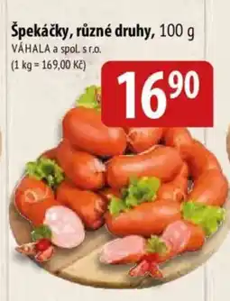 Bala Špekáčky nabídka