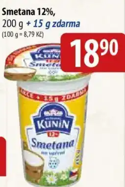 Bala Smetana 12% nabídka