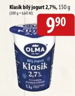 Bala OLMA Klasik bílý jogurt 2,7% nabídka