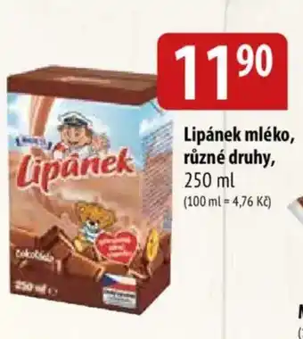 Bala Lipánek mléko nabídka