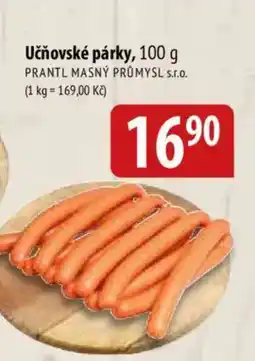 Bala Učňovské párky nabídka
