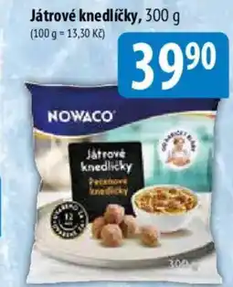 Bala Nowaco Játrové knedlicky nabídka
