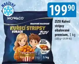 Bala Nowaco Zizu Kuřecí stripsy obalované premium nabídka
