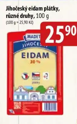 Bala Jihočeský eidam plátky nabídka