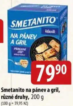 Bala Smetanito na pánev a gril nabídka
