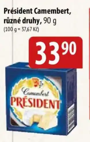 Bala Président Camembert nabídka