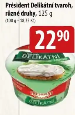 Bala Président Delikátní tvaroh nabídka