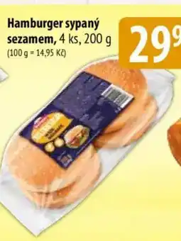 Bala Hamburger sypaný sezamem nabídka