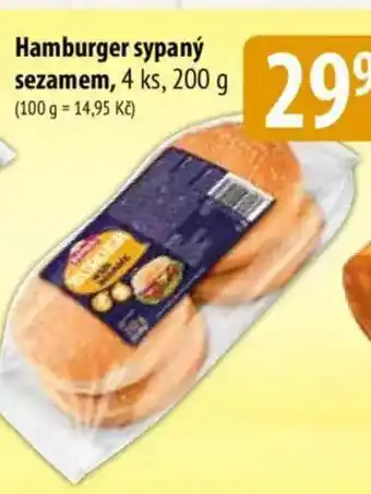 Bala Hamburger sypaný sezamem nabídka