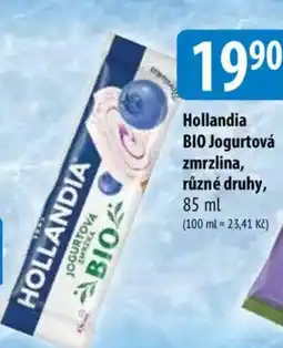 Bala Hollandia BIO Jogurtová zmrzlina nabídka