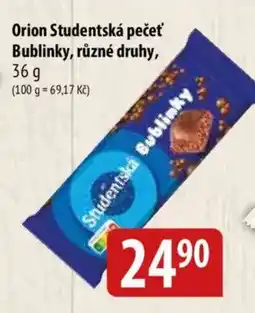 Bala Orion Studentská pečeť Bublinky nabídka