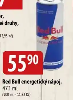 Bala Red Bull energetický nápoj nabídka