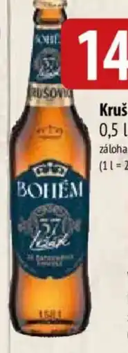 Bala Krušovice Bohém nabídka