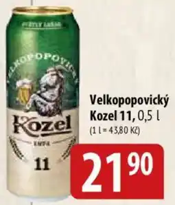 Bala Velkopopovický Kozel 11 nabídka