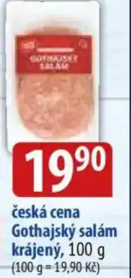 Bala Česká cena Gothajský salám krájený nabídka