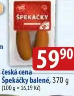 Bala Česká cena Špekáčky balené nabídka