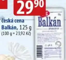 Bala Česká cena Balkán nabídka