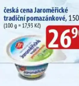 Bala Česká cena Jaroměřické tradiční pomazánkové nabídka