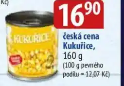 Bala Česká cena Kukuřice nabídka