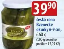 Bala Česká cena Bzenecké okurky 6-9 cm nabídka